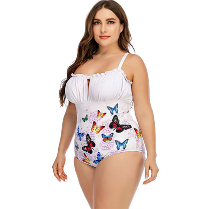 Maillots de Bain 1 Pièce Imprimés Floraux