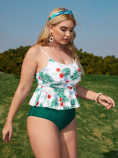 Ensemble Maillots Bain Grande Taille Haute