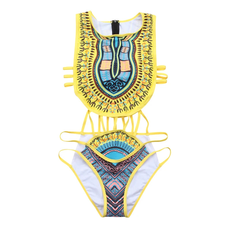 Maillot de Bain 1 pièce Africa