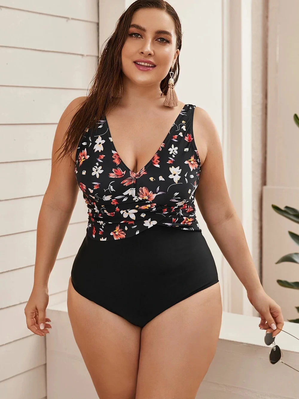 Maillot Bain Grande Taille Push Up