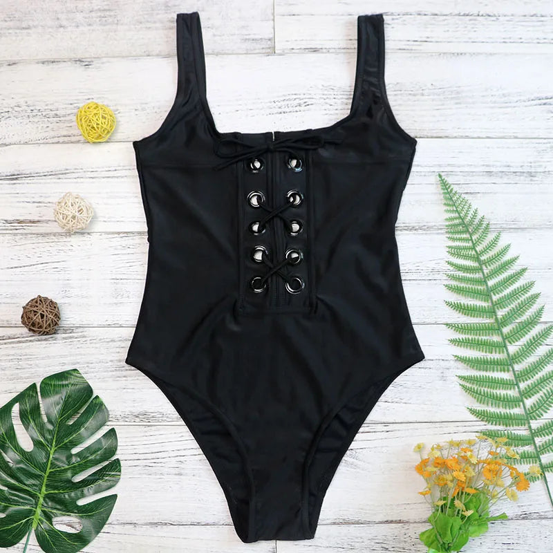 Maillot de Bain Design Monokini Vintage