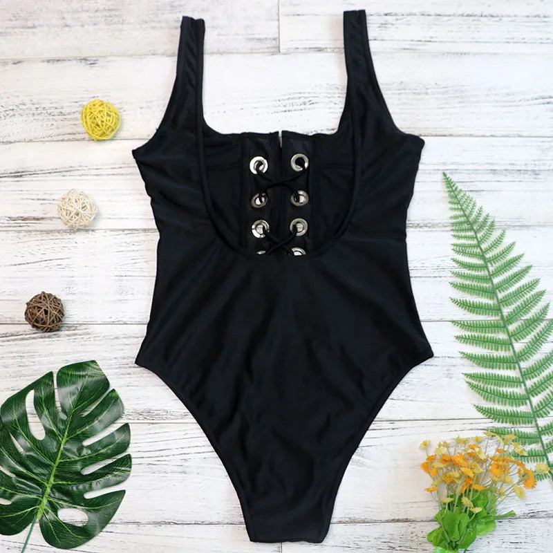 Maillot de Bain Design Monokini Vintage