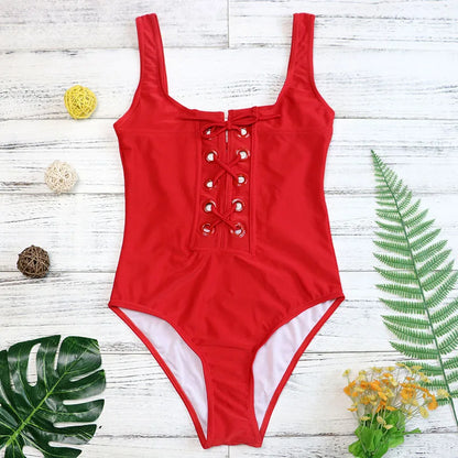 Maillot de Bain Design Monokini Vintage