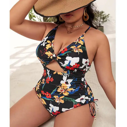 Maillot de bain grande taille imprimé floral