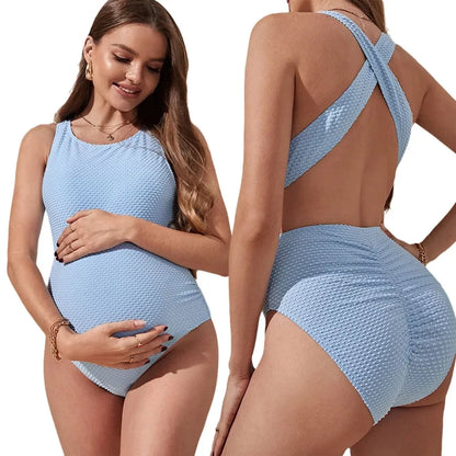 Maillot de Bain 1 Pièce Femmes Enceintes