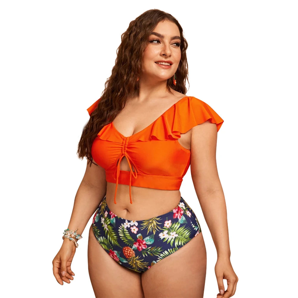 Ensemble Maillots De Bain | Grande Taille Taille Haute