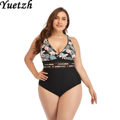 Maillot de bain 1 Pièce Grande Taille