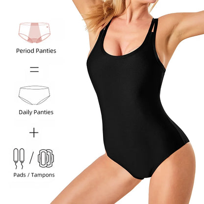 Maillot de Bain Menstruel 1 Pièce