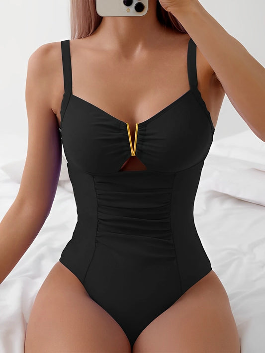 Maillot de bain 1 Pièce froncées