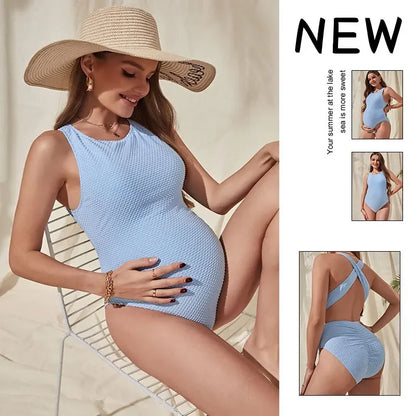 Maillot de Bain 1 Pièce Femmes Enceintes