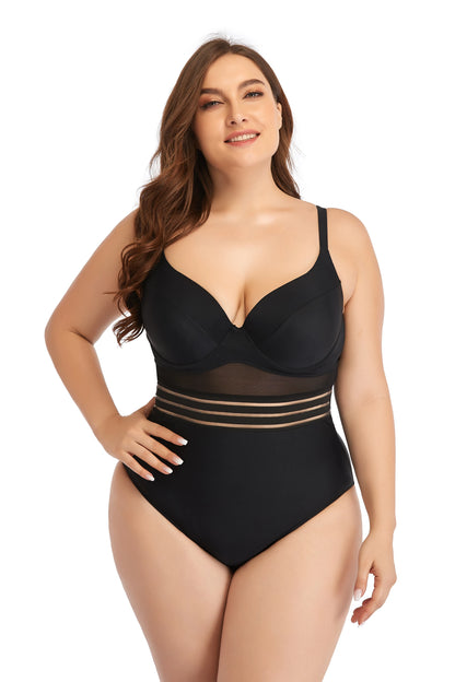 Maillot de bain 1 Pièce Grande Taille