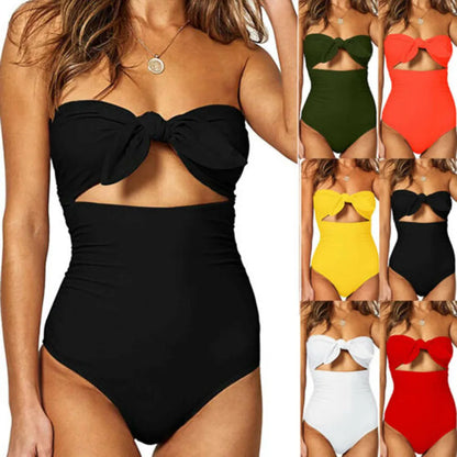 Maillot de Bain 1 Pièce push-up Monokini