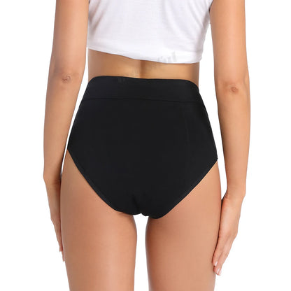 Culotte Noire Menstruelle en Bambou