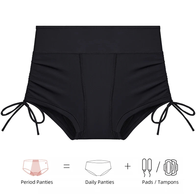 Maillot de Bain Menstruel 4 couches Imperméables